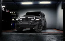 Front Center Upper Grille / Hood Scoop / Bumper Cover Kit for Jeep image 20