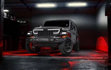 Front Center Upper Grille / Hood Scoop / Bumper Cover Kit for Jeep image 27