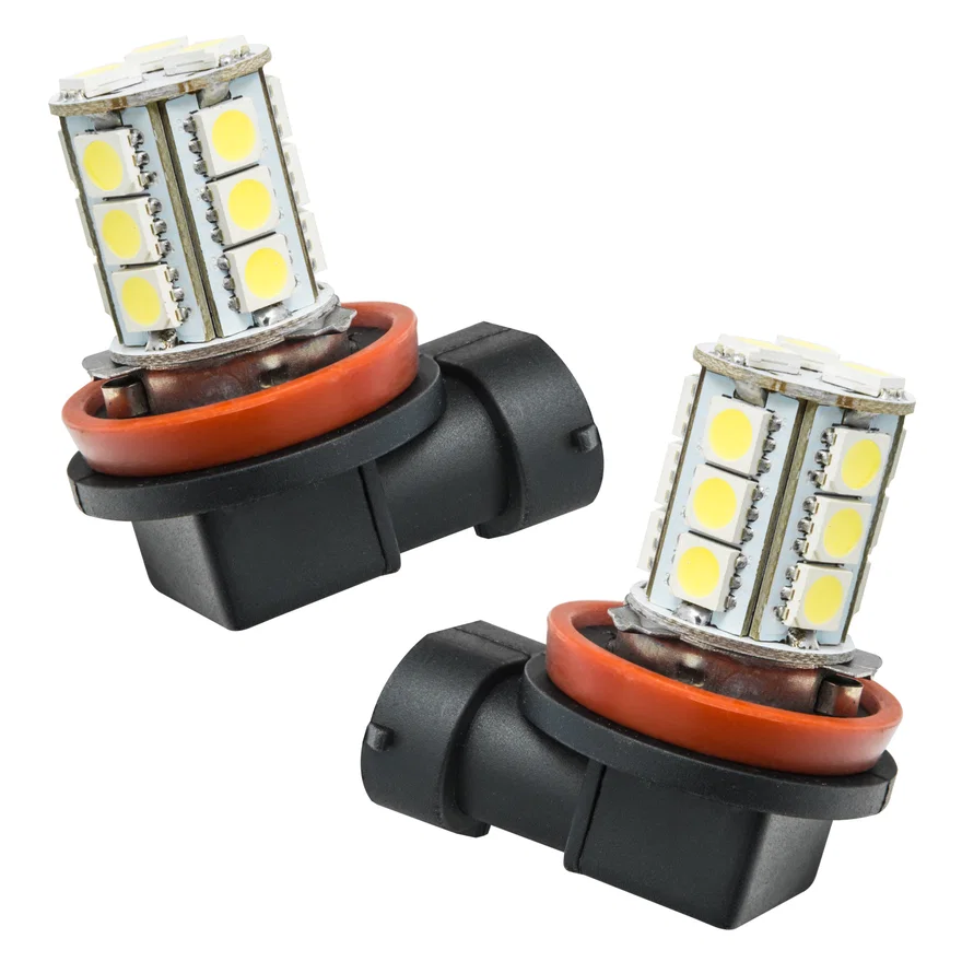 H11 18 LED Bulbs (Pair) - White
