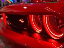 2008-2014 Dodge Challenger ORACLE Dynamic ColorSHIFT Headlight Halo Kit - Surface Mount image 3