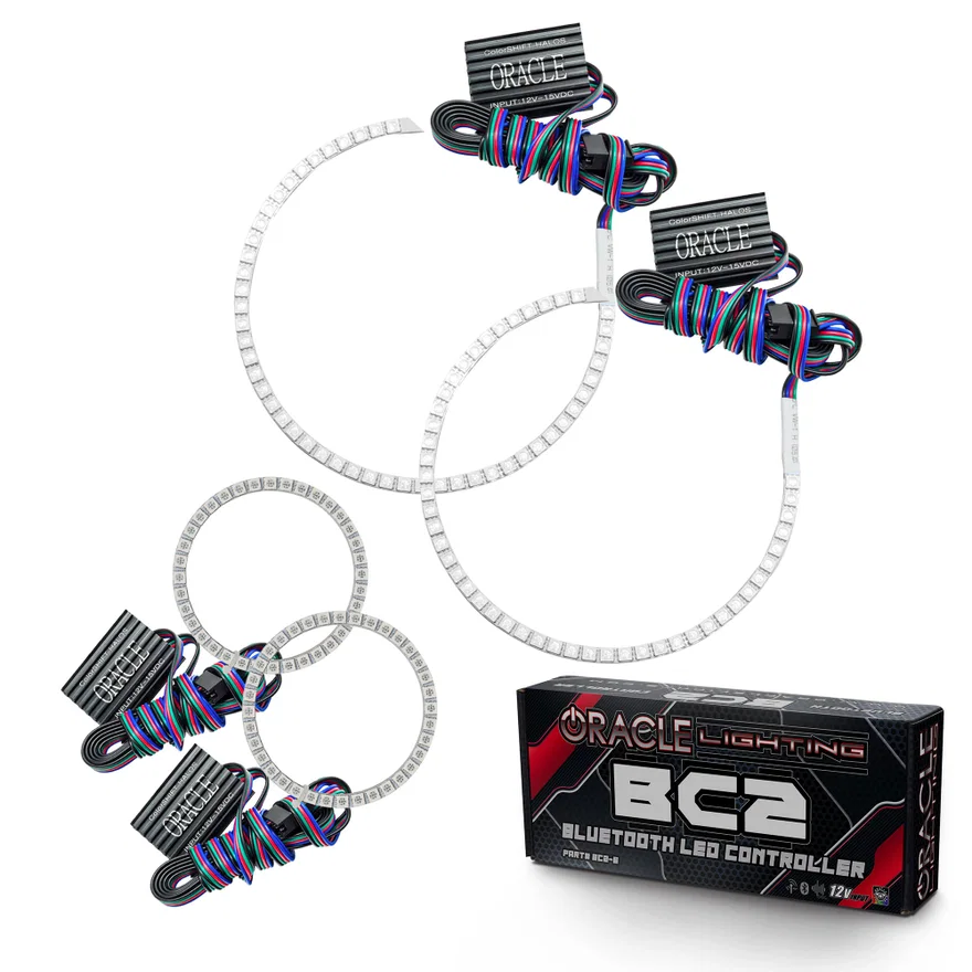 Headlight Halo Ring Emitter Set for Ford