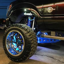 LED Illuminated Wheel Rings - Double LED - Blue image 31