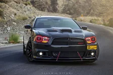 Headlight Halo Ring Emitter Set for Dodge Charger image 13