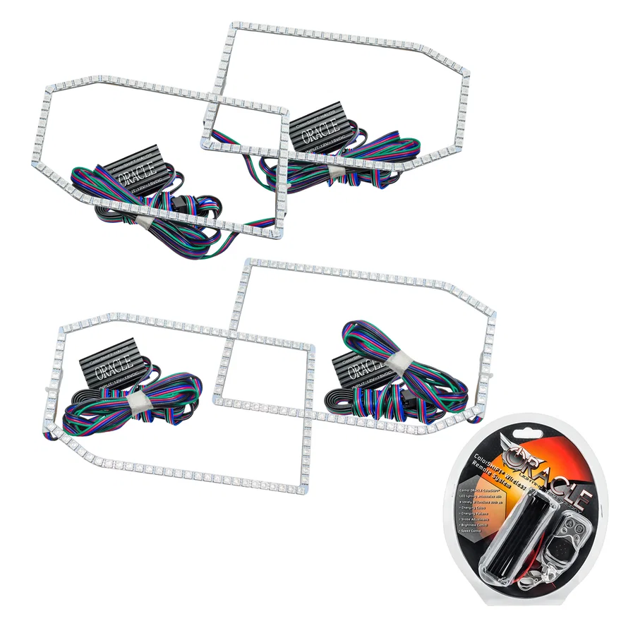 Chevrolet Silverado 2014-2015 ORACLE ColorSHIFT Halo Kit Non-Projector Style