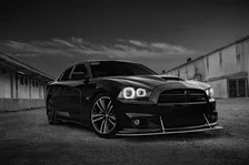 Headlight Halo Ring Emitter Set for Dodge Charger image 2