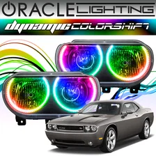 Dodge Challenger 2008-2014 ORACLE Halo Kit - Dynamic ColorSHIFT image 2