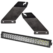 Jeep JK Hood Mounting Brackets SM + Light Combo image 1
