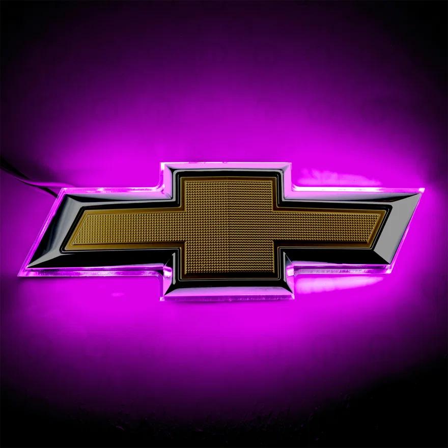 2014-2015 Chevy Camaro Illuminated Bowtie Rear Pink