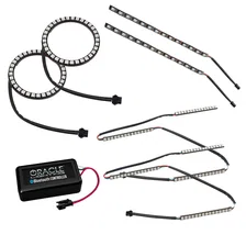 Headlight Halo Ring Emitter Set for Ford Mustang image 1