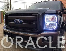 2011-2016 Ford F250/350 LED HL - Black image 2