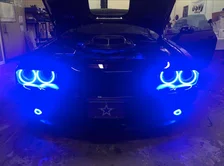 Dodge Challenger 2015-2018 ORACLE WP LED Fog Halo Kit image 2
