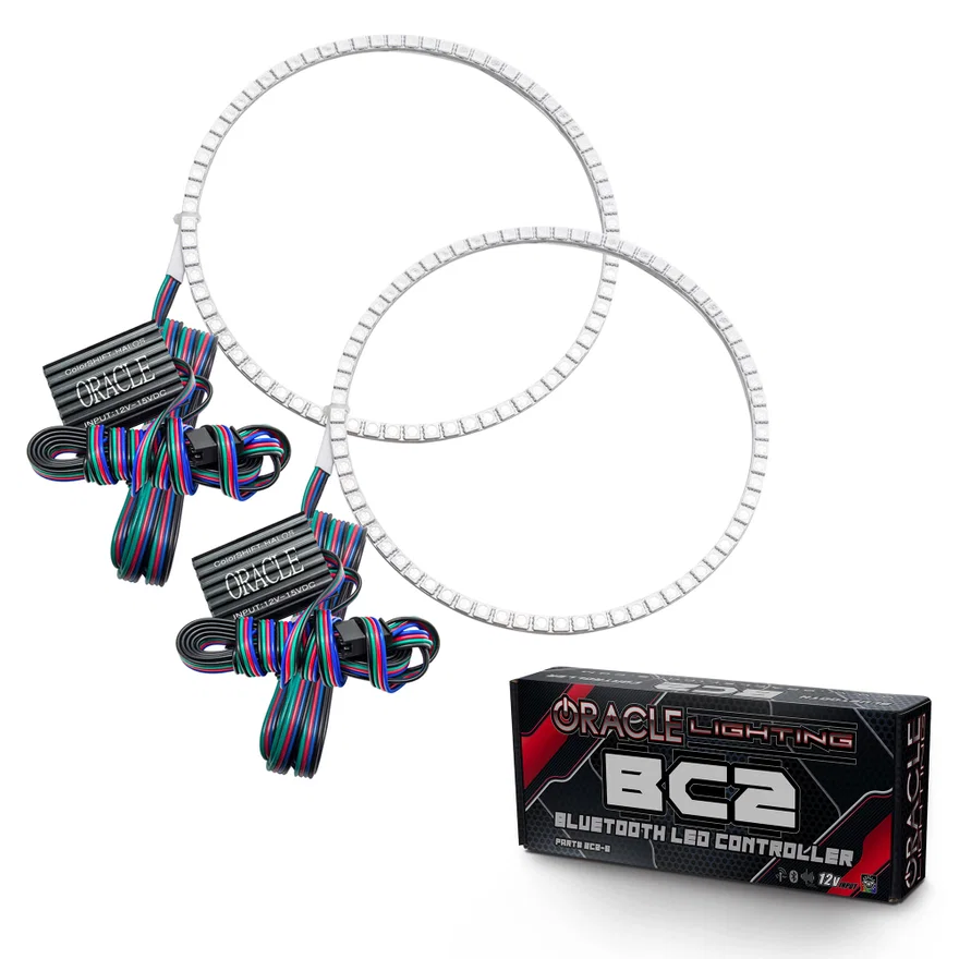 Headlight Halo Ring Emitter Set for Jeep Liberty