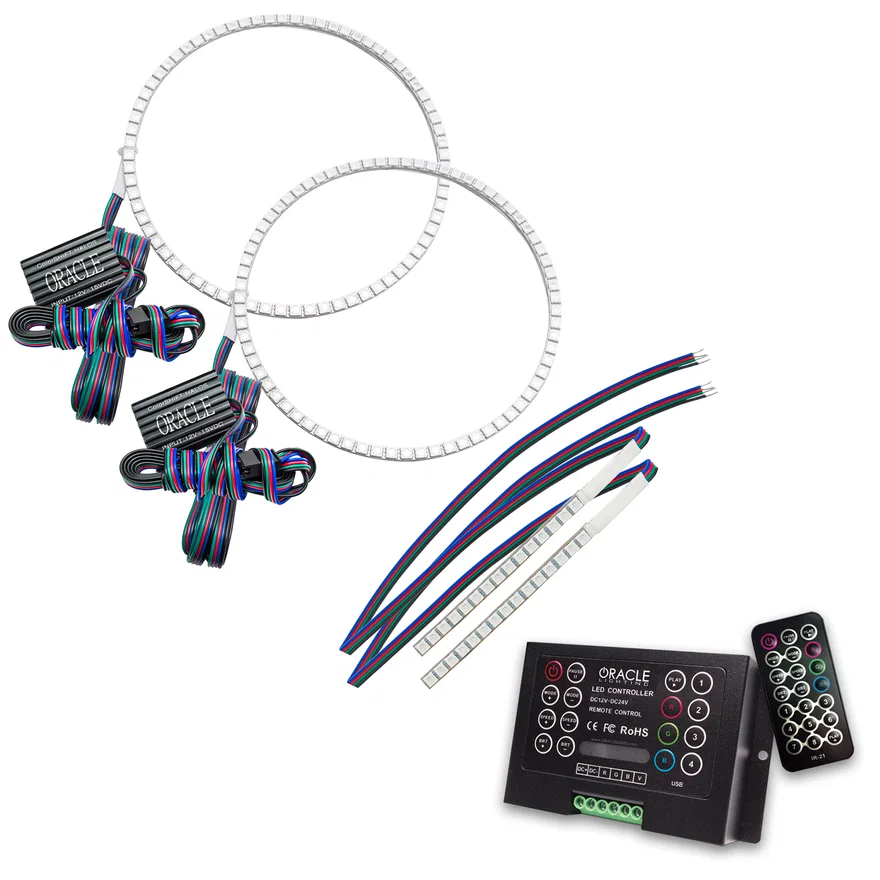 Headlight Halo Ring Emitter Set for Ford Bronco