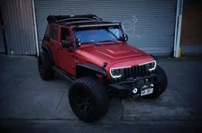 5817-504 Front Center Upper ORACLE Lighting VECTOR Series Full LED Grill- Jeep Wrangler JK image 7