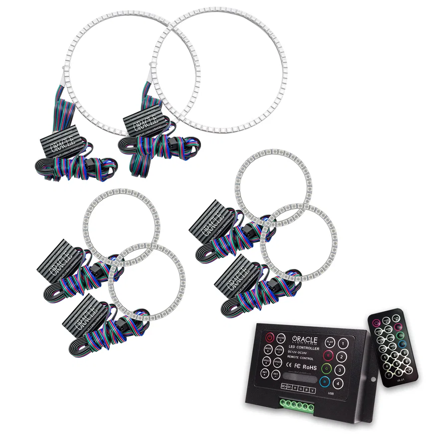 Nissan Frontier 2001-2004 ORACLE ColorSHIFT Halo Kit - Triple