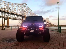 5817-504 Front Center Upper ORACLE Lighting VECTOR Series Full LED Grill- Jeep Wrangler JK image 28