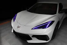 2020-2021 Chevrolet C8 Corvette ORACLE ColorSHIFT RGB+A LED Headlight DRL Upgrade image 29