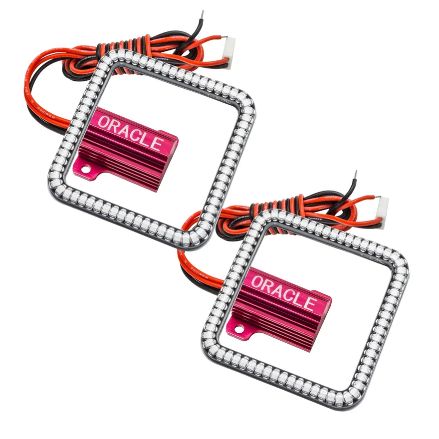 Off-Road 3in. Square WP LED Halo