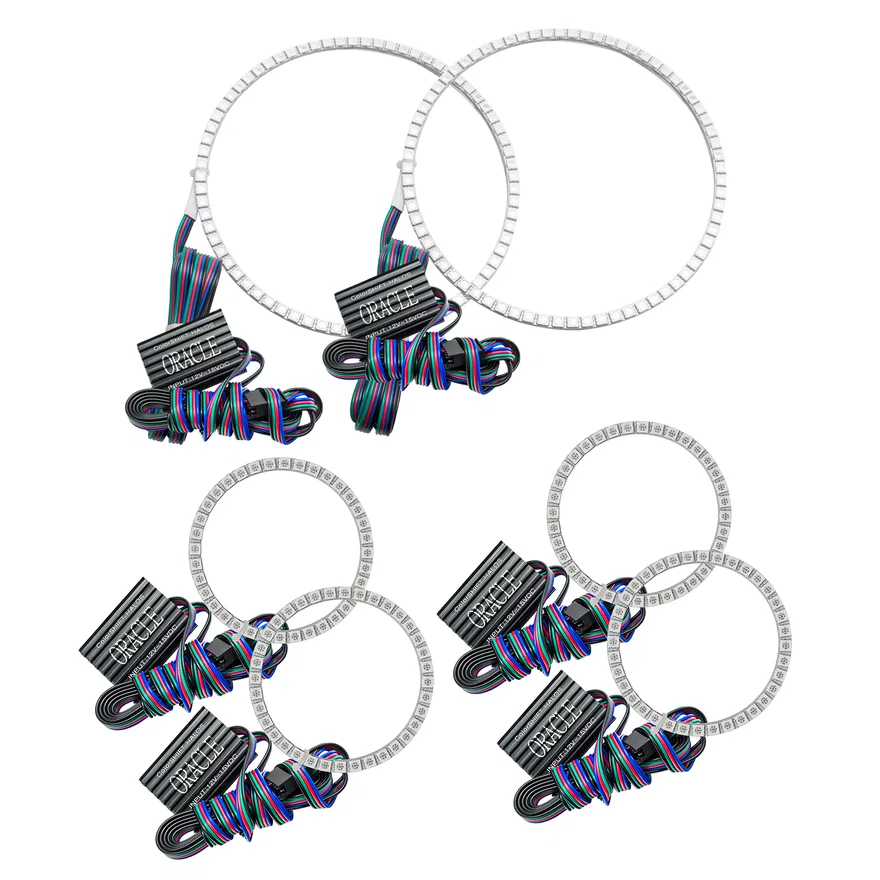 Nissan Frontier 2001-2004 ORACLE ColorSHIFT Halo Kit - Triple
