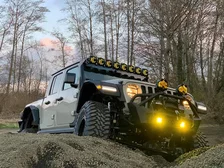 Jeep Wrangler JL Smoked Lens LED Front Sidemarkers image 6