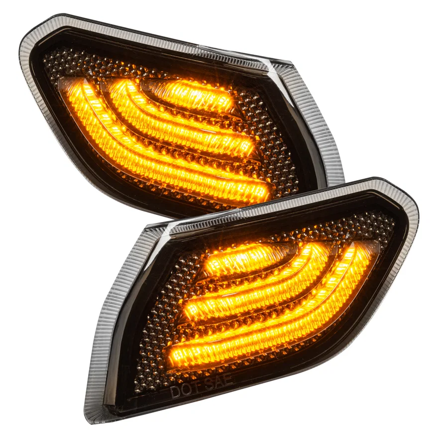 Jeep Wrangler JL Smoked Lens LED Front Sidemarkers
