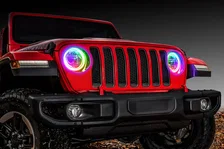 Jeep Wrangler JL 2018-2019 ORACLE LED Waterproof Halo Kit image 2
