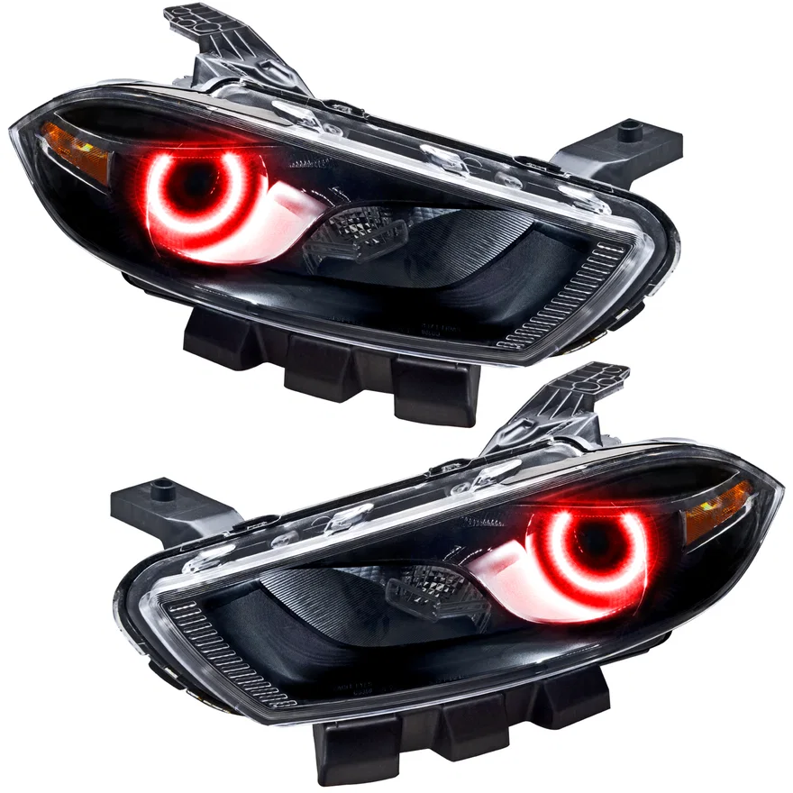 2013-2016 Dodge Dart SMD HL - Black - Halogen
