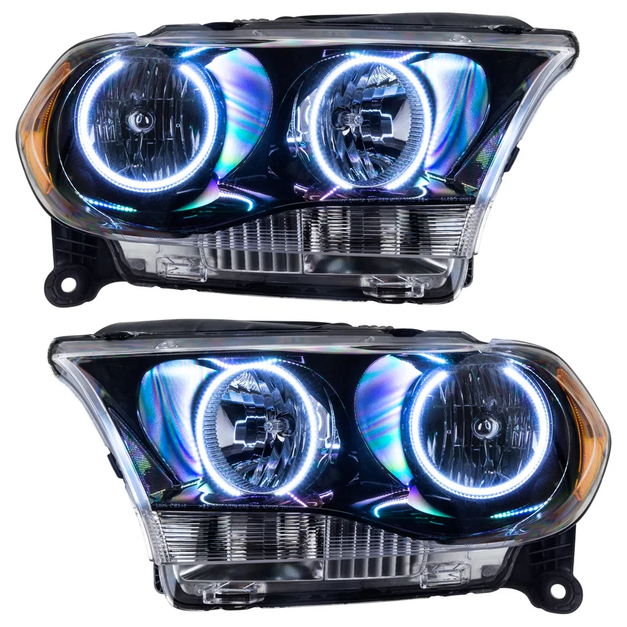 2011-2013 Dodge Durango SMD HL Halogen - Black