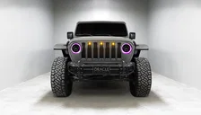 7 Inch High Powered LED Headlights - Black Bezel - Dynamic ColorSHIFT - Jeep JL/JT image 11