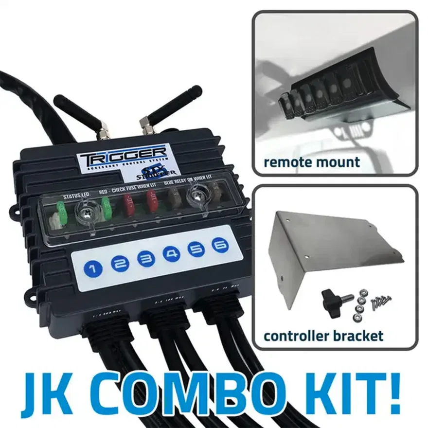 TRIGGER 6 SHOOTER Jeep JK Combo Kit