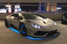LED Illuminated Wheel Rings - Double LED - Blue image 15