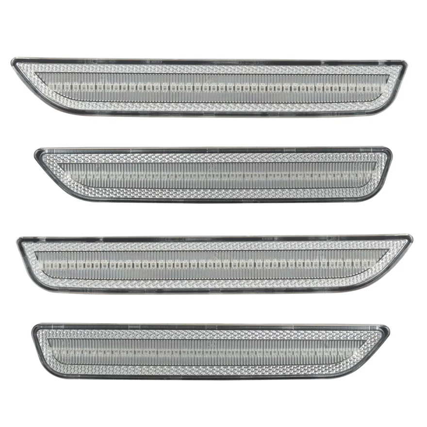 2010-2014 Ford Mustang Concept Sidemarker Set - Clear - No Paint