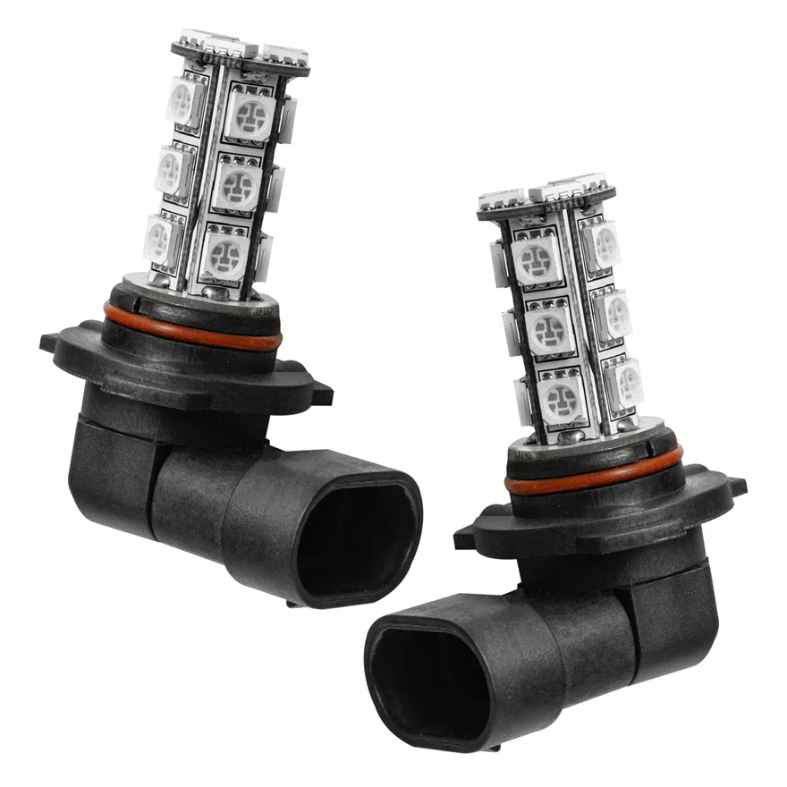 9005 18 LED Bulbs (Pair) - Amber