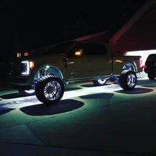 LED Illuminated Wheel Rings - White image 20