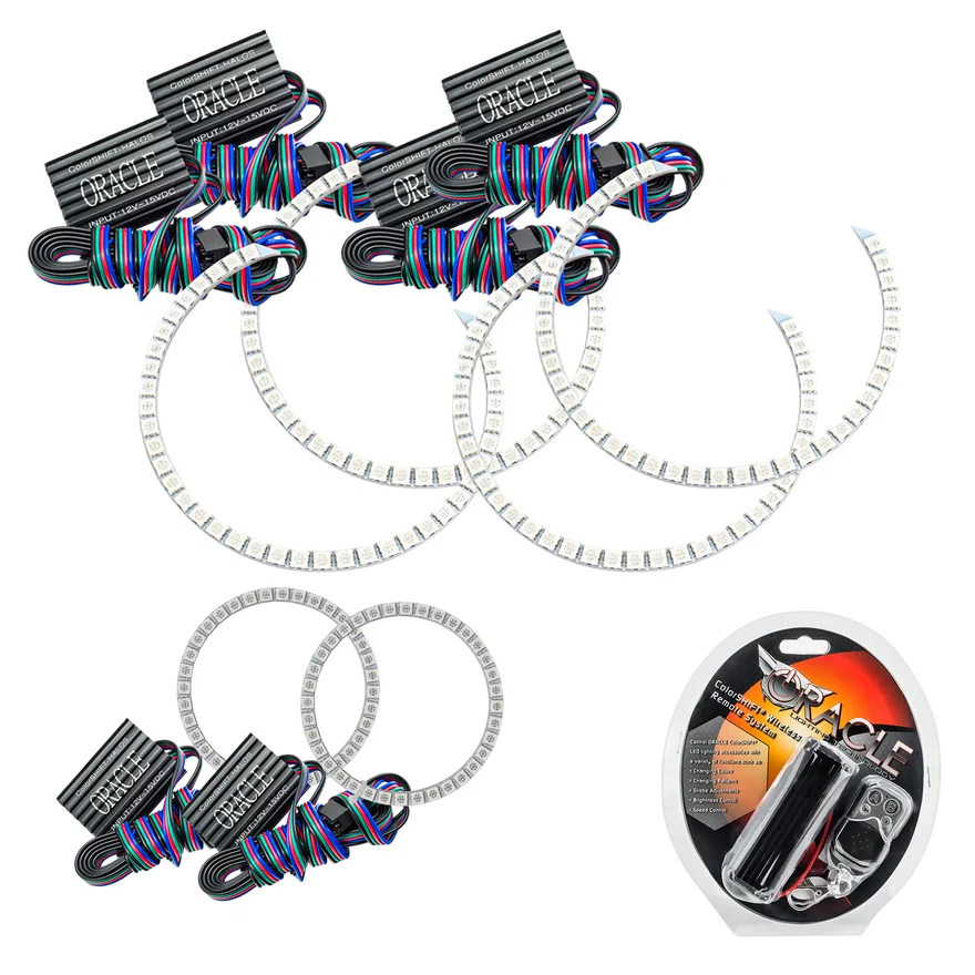Jeep Grand Cherokee 2011-2013 ORACLE ColorSHIFT Triple Halo Kit