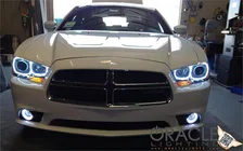Dodge Charger 2011-2014 ORACLE LED Fog Halo Kit image 3