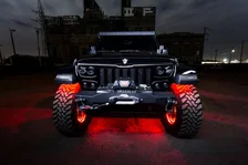 Front Center Upper Grille / Hood Scoop / Bumper Cover Kit for Jeep image 5