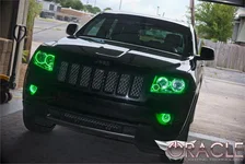 Jeep Grand Cherokee 2011-2013 ORACLE ColorSHIFT Triple Halo Kit image 5