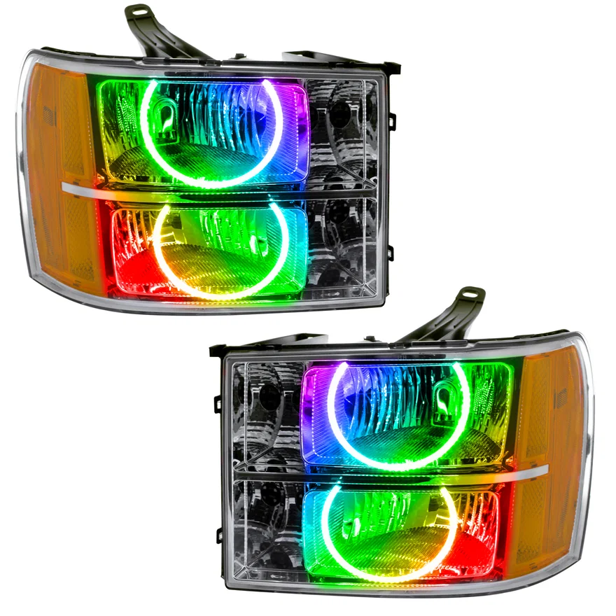 2007-2013 GMC Sierra SMD HL - Round Ring Design