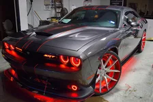 Dodge Challenger 2015-2018 ORACLE ColorSHIFT Halo Kit image 4