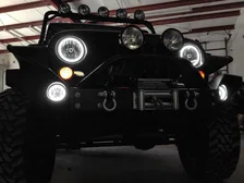 Jeep Wrangler JK 2007-2017 ORACLE LED Waterproof Halo Kit image 38