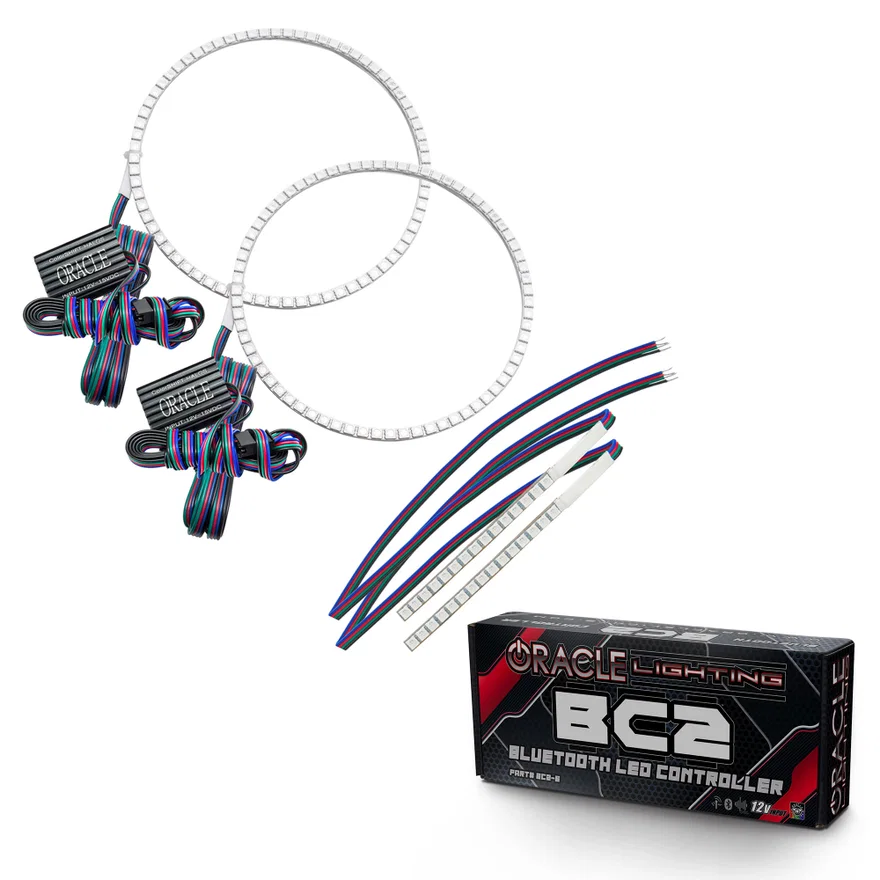 Headlight Halo Ring Emitter Set for Ford Bronco