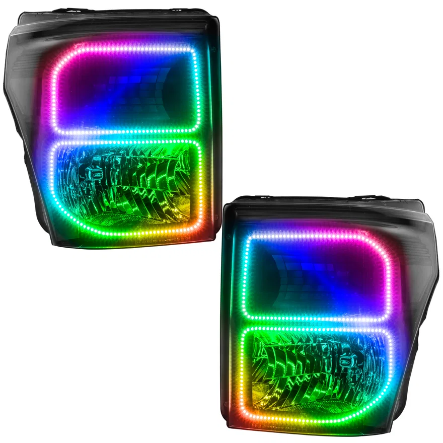 2011-2016 Ford F250/350 LED HL - Black
