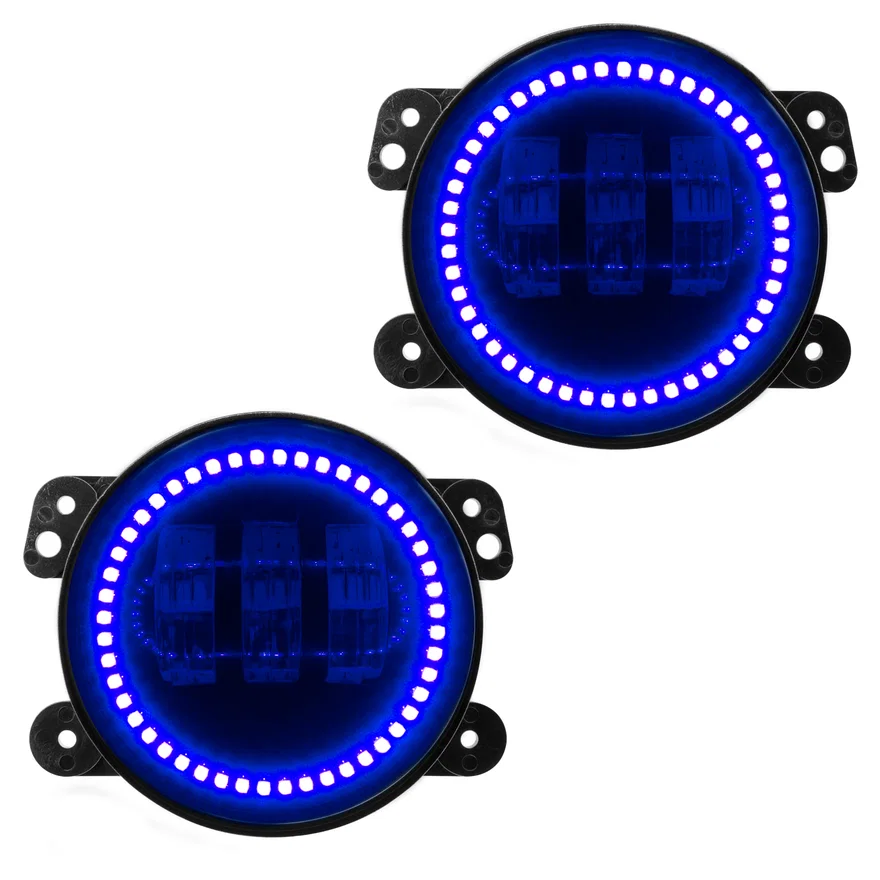 High Powered LED Fog Lights for Jeep