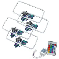 GMC Sierra 2007-2013 ORACLE ColorSHIFT Halo Kit (New Square Ring Design) image 1