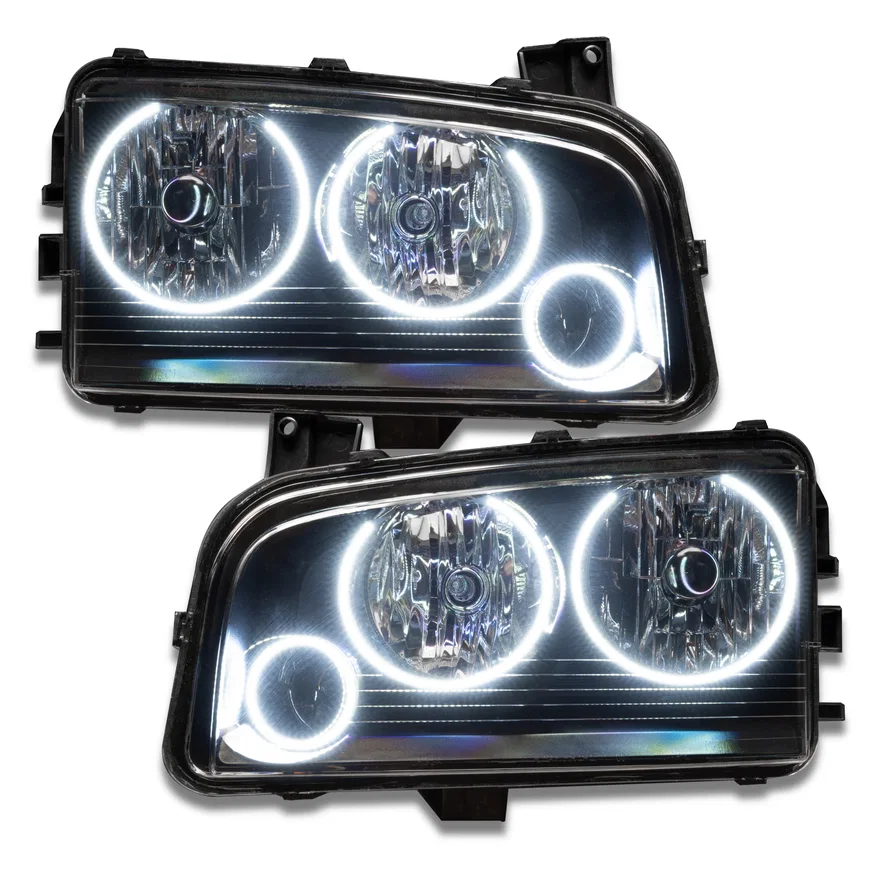 2005-2010 Dodge Charger SMD HL (Non-HID) - Triple Halo