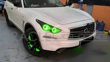 Infiniti QX70 2009-2015 ORACLE ColorSHIFT Halo Kit image 2