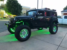 Jeep JK Hood Mounting Brackets SM + Light Combo image 4
