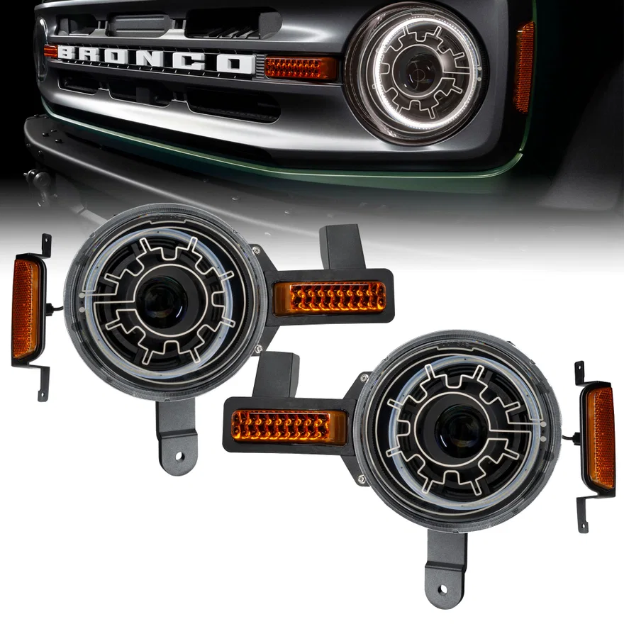 Headlight Assembly for Ford Bronco