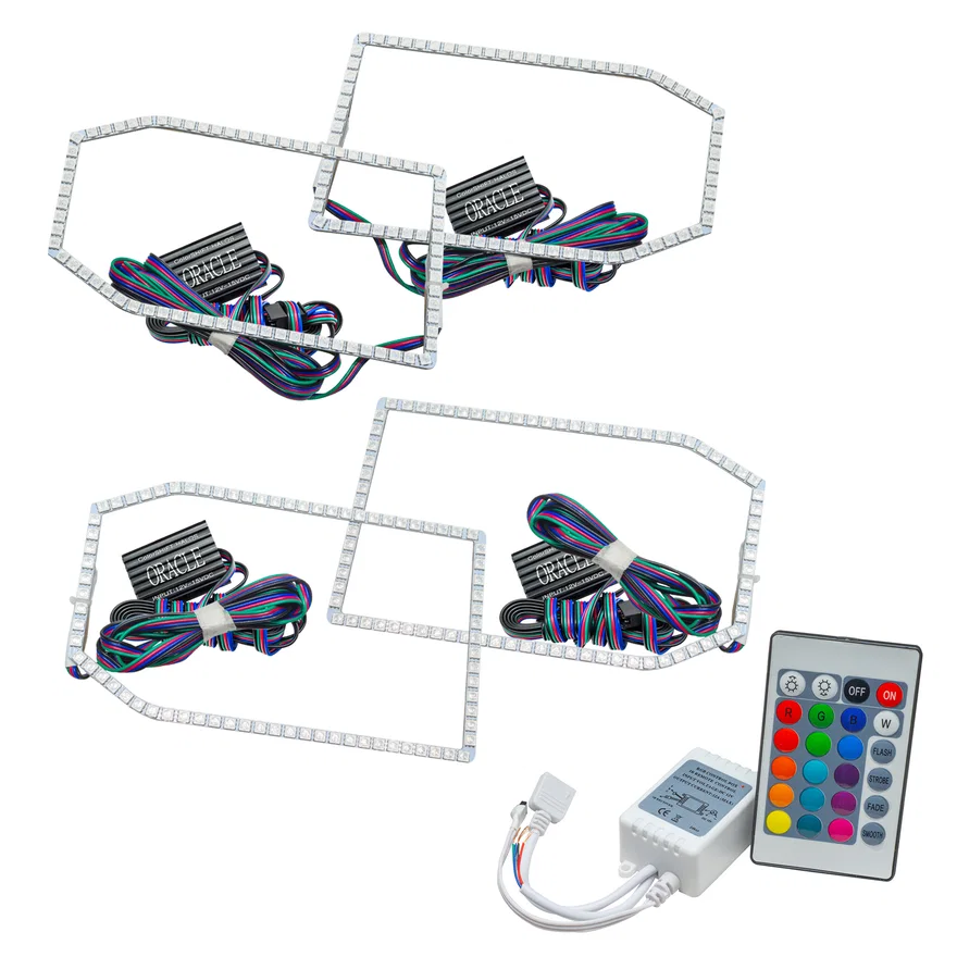 Chevrolet Silverado 2014-2015 ORACLE ColorSHIFT Halo Kit Non-Projector Style